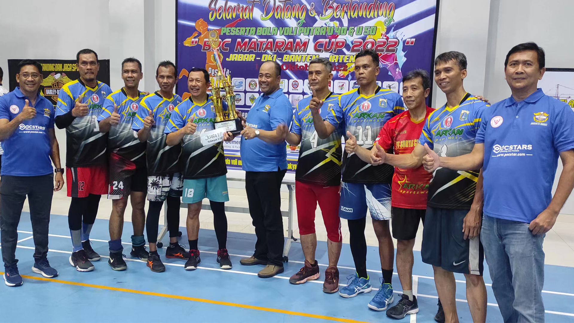 POCSTARS Sponsors BRC MATARAM CUP 2022